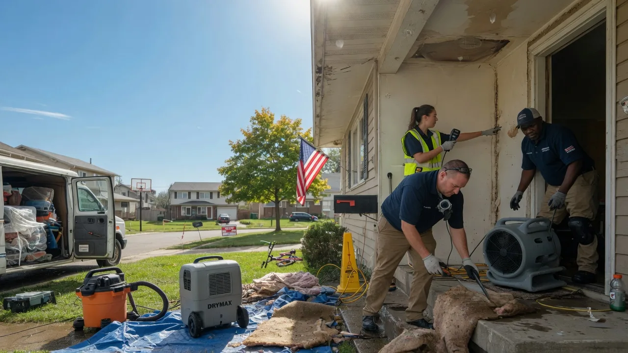 Water Damage Restoration in Lawrence, MS near me